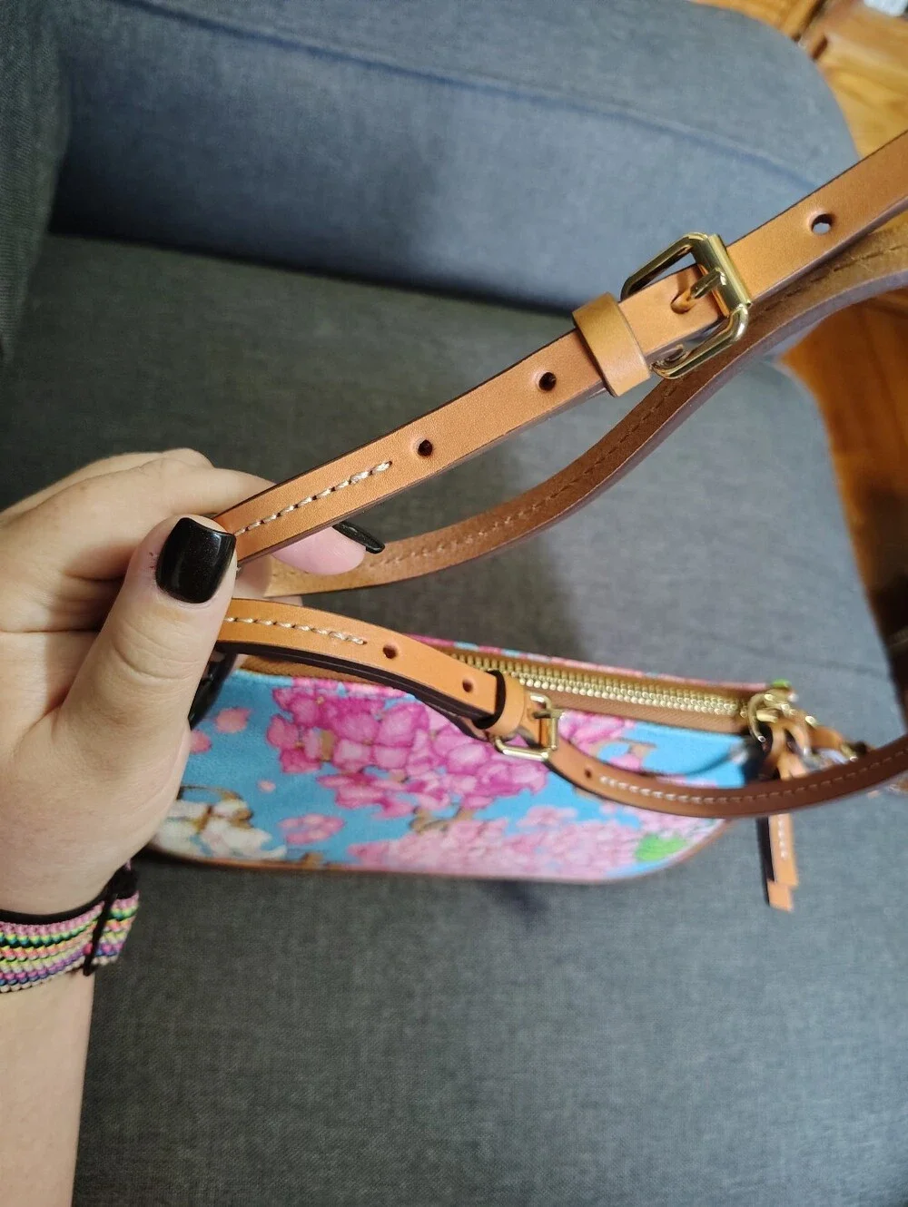Dooney & Bourke Lexi Crossbody Hydrangea Monogram